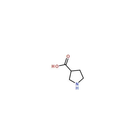 Ak Scientific 3-Pyrrolidinecarboxylic acid (25g), CAS 59378-87-9 W7232-25g