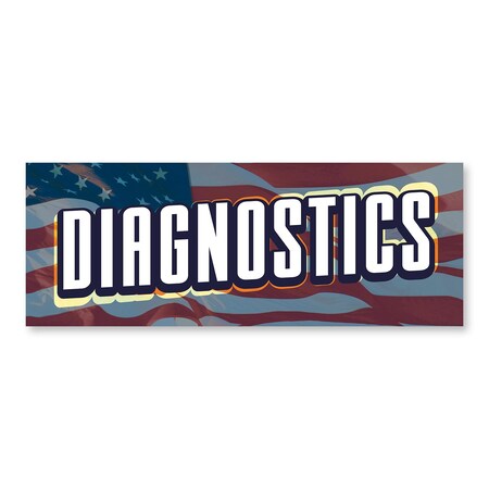Signmission Diagnostics, 24 Inch, Decal D-24-30369