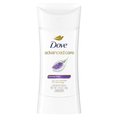 Dove Advanced Care Lavender Fresh Antiperspirant Deodorant Stick, 2.6 Ounce, 12PK 64363219