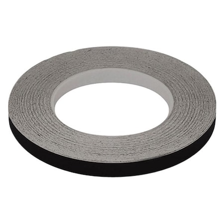 Bookazine 0.5 in. x 150 ft. Matte Black Out Tape TI3640189