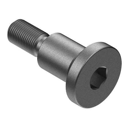 Ampg Cap Head Shldr Bolts Low Profile Smooth Hex Drive Fine Thread 1/4inx3/8in Grade 18-8 SS BLTS23-0250-0375188P