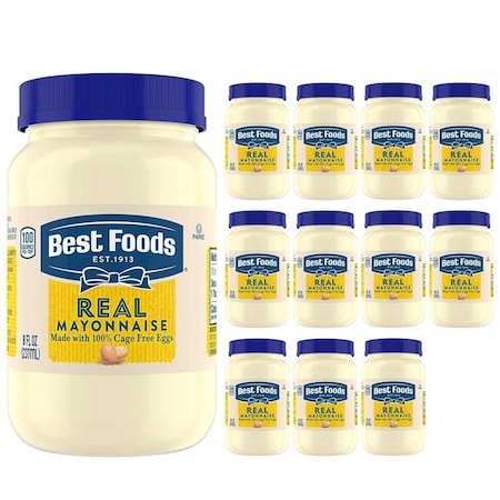 Best Foods Mayonnaise Spread, 8 Ounce, 12PK 64351289