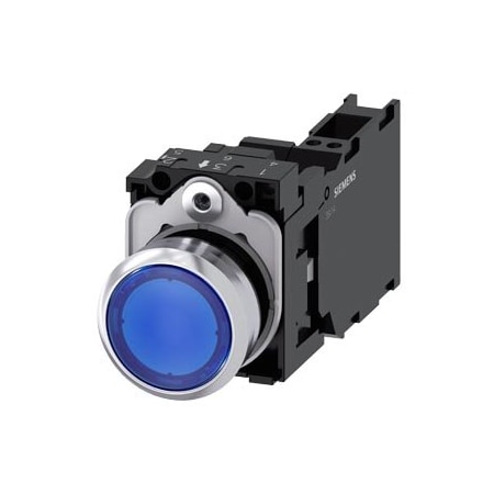 Siemens Illuminated pushbutton 22 mm 3SU1153-0AB50-3FA0-ZY10