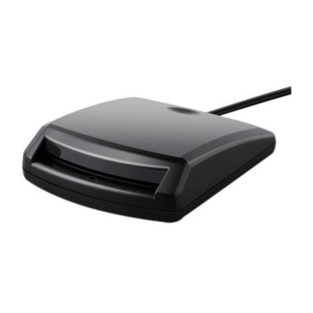 Belkin CAC Reader - Contact - Cable - USB - TAA Compliant F1DN008UTT