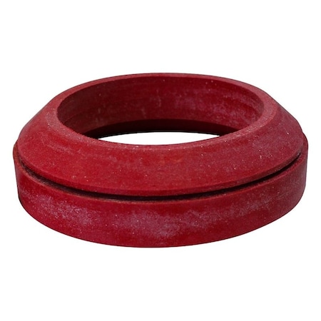 Korky TanktoBowl Gasket, 3 in ID x 414 in OD Dia, Sponge Rubber, Red, For 3 in 2Piece Toilet Tanks 480BP