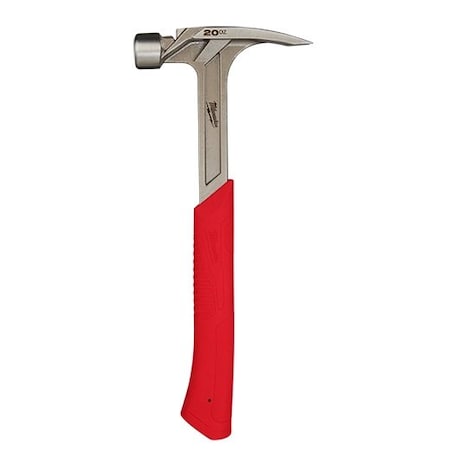 Milwaukee Tool 20oz Smooth Face Rip Claw Hammer 48-22-9020