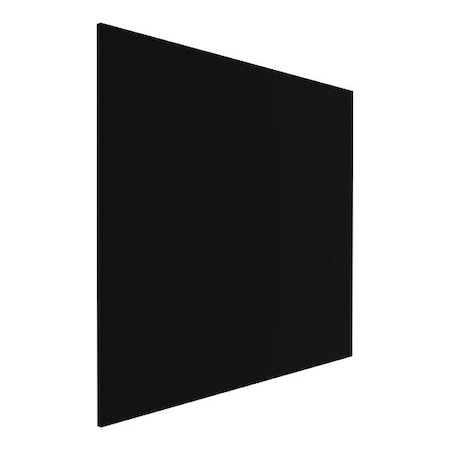 Hadrian Partition Panel, Black, HDPE Solid Plastic X30058-211