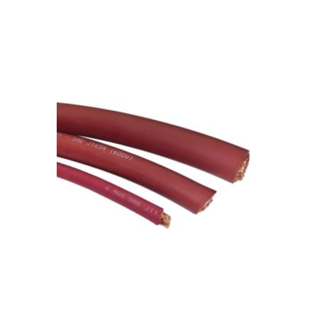 Draka Prestolite Automotive SGR Marine Battery Cable, 4 AWG, 440 Strand, Red, Sold per FT 152704-81
