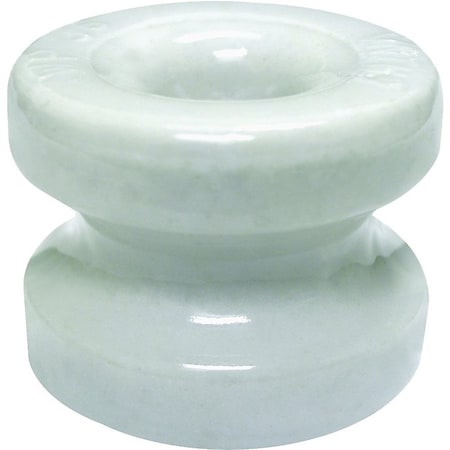 Zareba Large Corner Insulator with Washer, Polywire, Ceramic, White WP36/05820-96