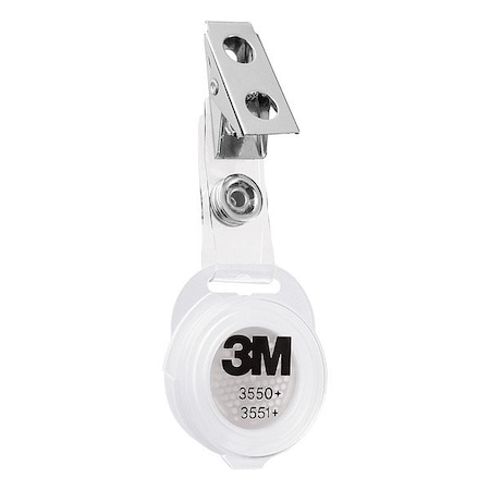 3M Badge Monitor, 8 in H, 3 in W, PK5 3551+