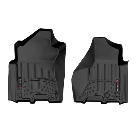 Weathertech Black, Front FloorLiner for Vinyl Floors 4416581V