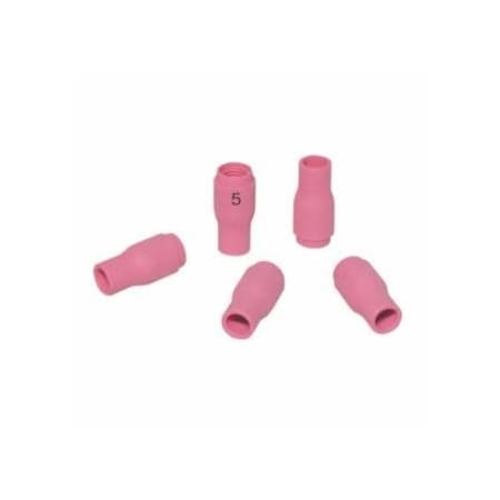 Best Welds Alumina Nozzle TIG Cup, 5/16 in, Size 5, For Torch 9, 20, 22, 24, 25, Standard, 10PK 900-13N09