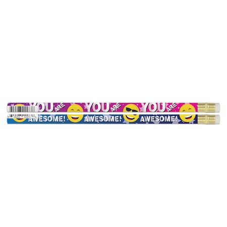 Musgrave Pencil Co You Are Awesome Motivational Pencil, 144PK MUS2473G