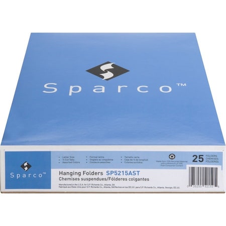 Business Source Hanging File Folder, PK25 BSN5215AST