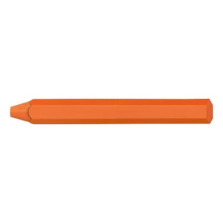 Markal Lumber Crayon, Large Tip, Orange Sherbet Color Family, Clay, 12 PK 82336