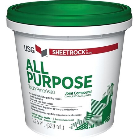 Usg Joint Compound, Paste, 1.75 pt 380270072