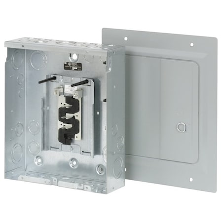 Eaton Cutler-Hammer Load Center, 6 Spaces, 125A Amps, 120/240V AC BR612L125FDP