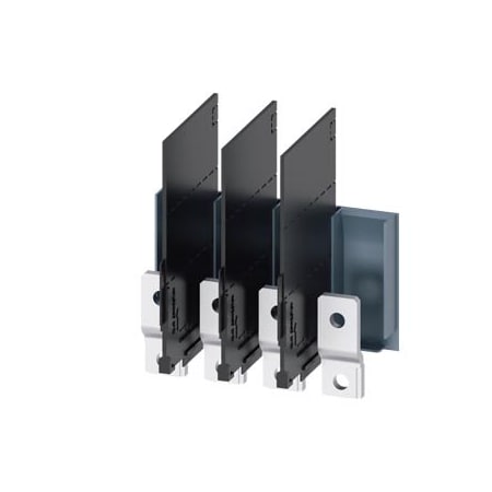 Siemens bus connector extended front mounted 4 units accessory for: 3VA51 3VA9134-0QB00