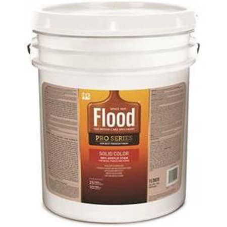 Flood 222612 5 gal 100 VOC Solid Stain Deep Base White 56198667730