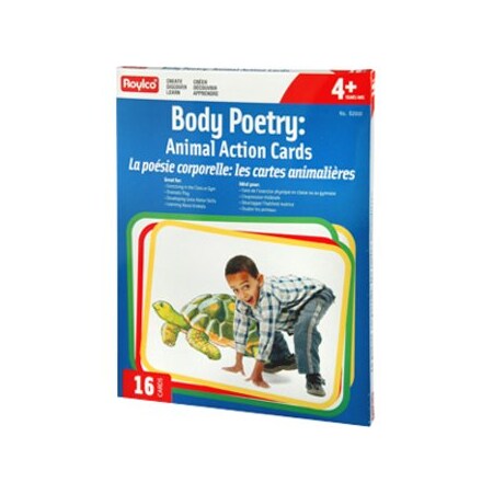 Roylco Roylco Inc. R-62010 Body Poetry Animal Action Cards R-62010