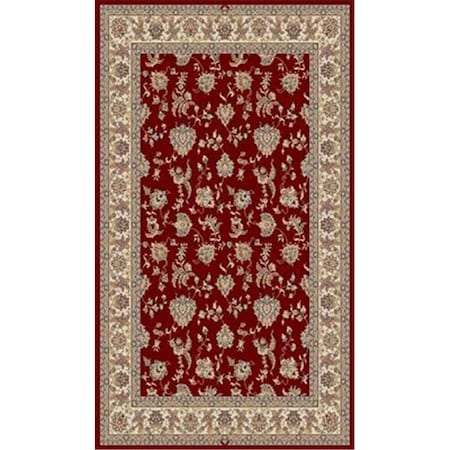Dynamic Rugs Brilliant Rectangular Rug, Red - 5 ft. 3 in. x 7 ft. 7 in. BR697226330