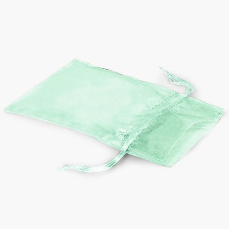 Nashville Wraps Cool Mint Green Organza Favor Bags, 3x4, 10PK B01047