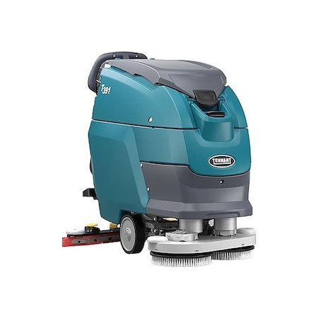 Tennant Floor Scrubber, 52 1/4 in L, 33 1/4 in W 2181112
