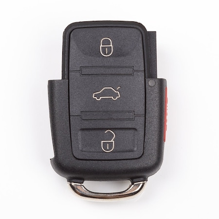 Aks Keys Remote Keys Flip, Fob-Remote, Part, Compatible, with, Volkswagen, 2005, 2006, 2007, 2008, 2009 RC-VW-33C