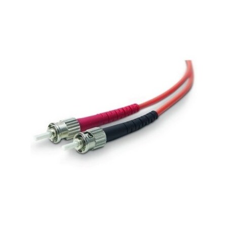 Belkin Duplex Fiber Optic Cable, St/St, 62.5/125, 2Meters A2F20200-02M