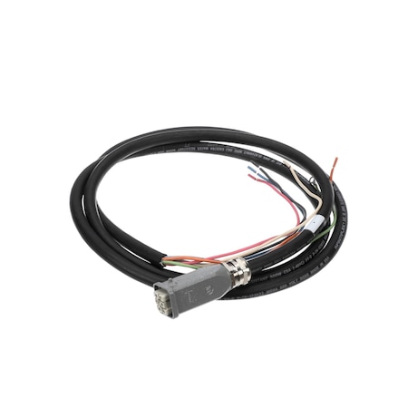 Gold Medal Harting Receptacle Assembly, 600V, 18 AWG, 500W, 90/-40 Degrees C 120380