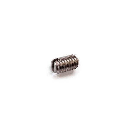 Nordex SET SCREW, FLAT POINT, SLOTTED HEAD, METRIC, SS DFS-M2-10