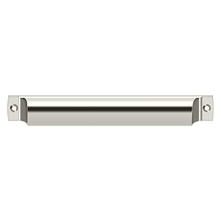 Deltana Rectangular Shell Pull Bright Nickel 7" SHP70U14