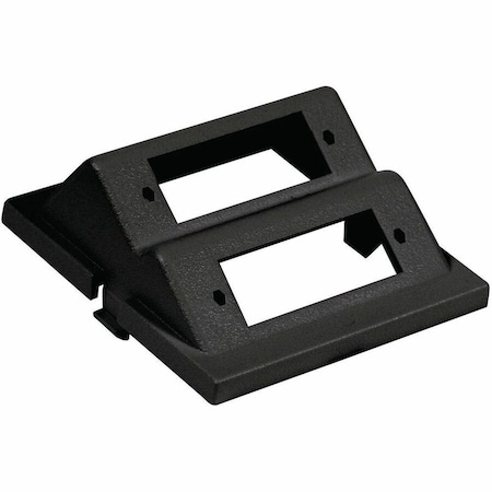 Hubbell Premise Wiring IStation Module, Black, UNLD IM2SCA2BK
