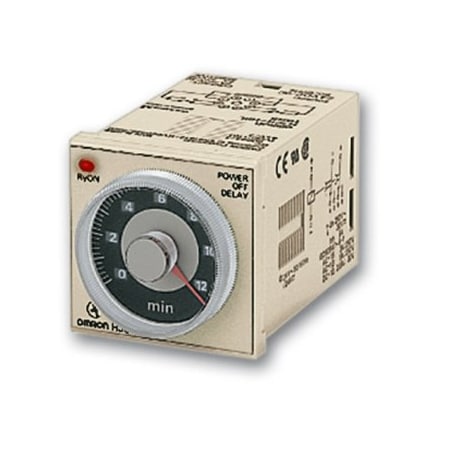 Omron Time Delay Relay, Octal, 18 Functions 100 to 125V DC, 100 to 240V AC, DPDT H3CR-A AC100-240/DC100-125