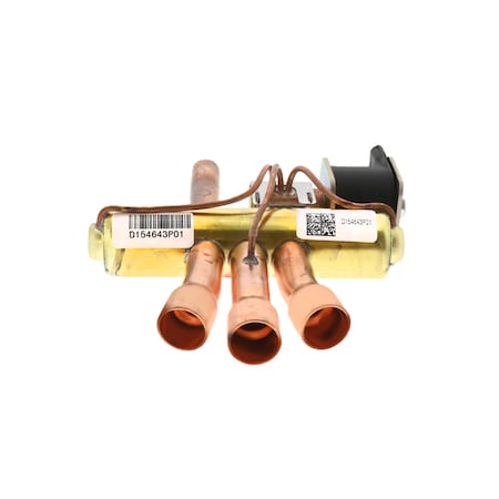 Trane Reversing Valve, 5/8"X1/2", 2Ton, 24V Coil VAL9013