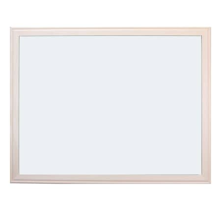 Flipside 36in X 48in Wood Framed White Dry Erase Board 17640