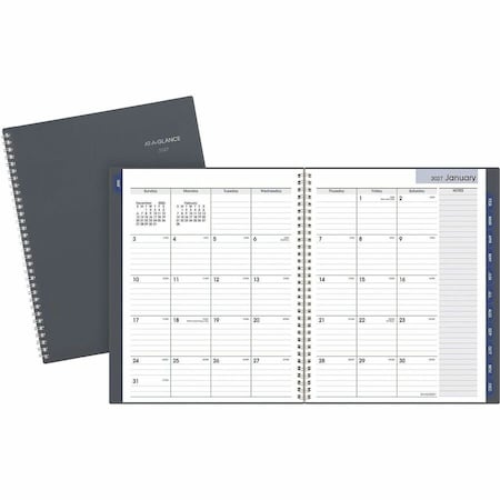 At-A-Glance Planner, 9X11, Monthly, Gy AAGGC47007