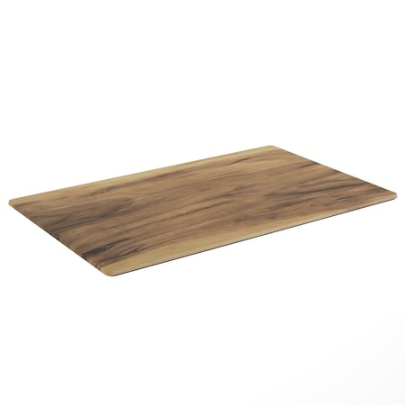 Flash Furniture Commercial 30x48 HPL Wrapped Scratch and Stain Resistant Tabletop in Natural ST-RT30X48INB-1-M-3A-W-NAT-GG