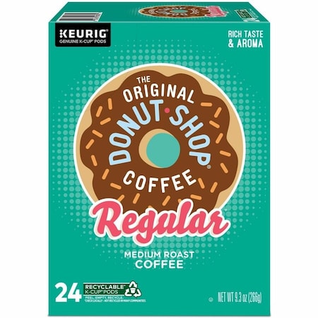 The Original Donut Shop K-Cup, Pod Regular Keurig Single-Serve K-Cup Pods, Medium Roast Coffee, 24PK 5000330069