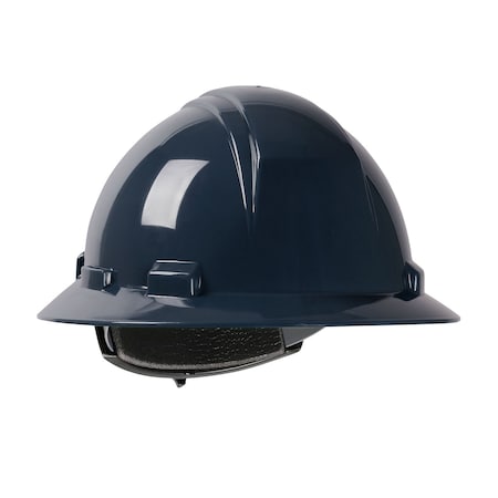 Dynamic Full Brim Hard Hat with HDPE Shell, 4-Point Textile Suspension and Wheel Ratchet Adjustment 280-HP641R-08