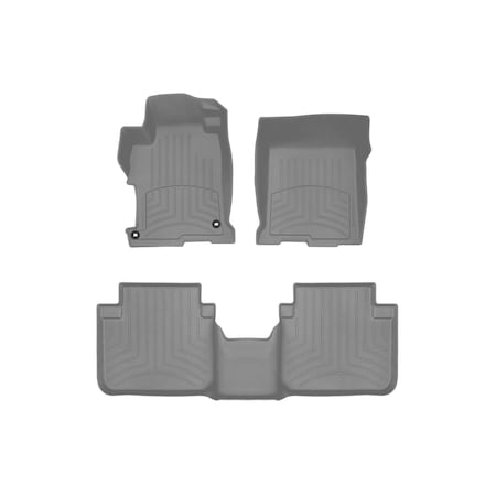 Weathertech Grey, Front and Rear FloorLiner HP 46481-1-2IM