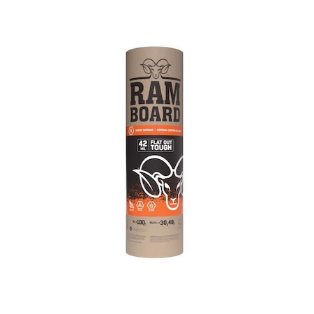 Ram Board Floor Protection 38 in. W X 100 ft. L Paper White 46 RB 38-100