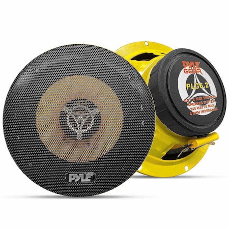 Pyle PyleCar Two Way Speaker System - 6.5 Inch, 240W, 4 Ohm, Mid Tweeter, Fits Standard OEM -PLG6.2 PLG6.2