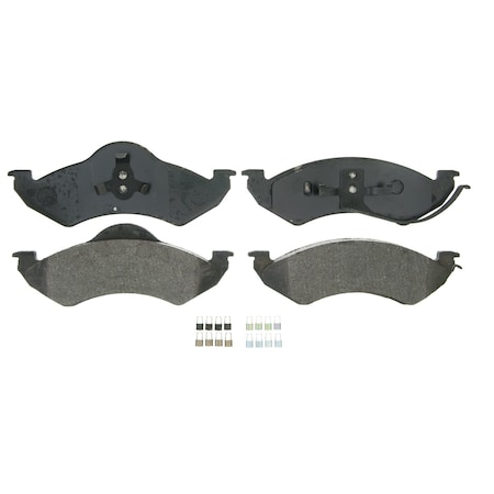 Wagner Brake QuickStop Front Disc Brake Pad Set Semi-Metallic,  ZX746