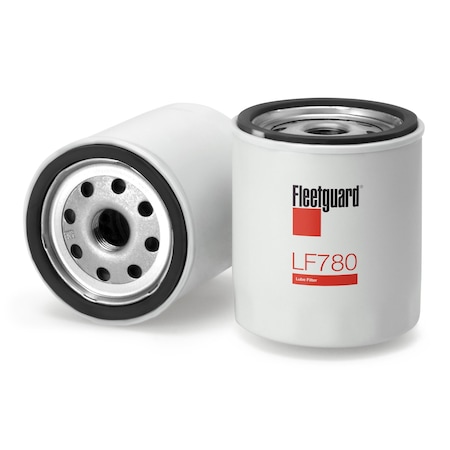 Fleetguard Automotive Oil Filter, 4 13/32 in H LF780