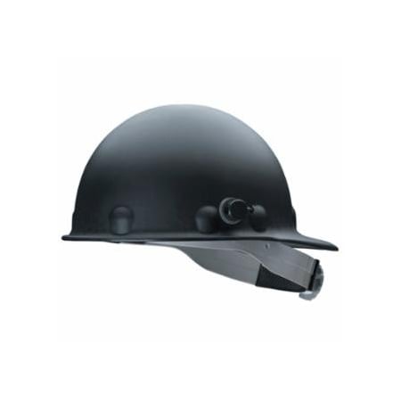 Honeywell Fibre-Metal Roughneck P2 Hard Cap, 8-point Ratchet, Quick-Lok, P2HN, Black 280-P2HNQRW11A000