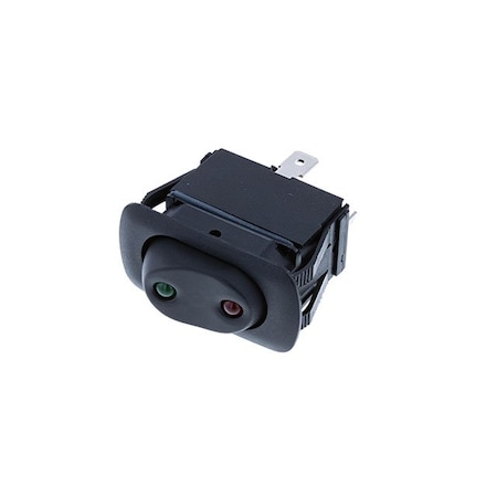 Switch Components Sealed Rocker IP56 Waved, 4P SPDT ON-ON, Red/Green LEDs SRA2-1D-DC-1-RG