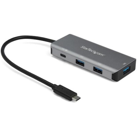 Startech.Com PORTABLE 4 PORT USB-C HUB USB 3.1/3.2 GEN 2 SUPERSPEED 10GBPS - USB-C ADAPTER HB31C3A1CPD3