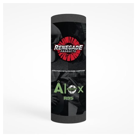 Renegade Products Usa AlOx Structured Polishing Compounds, Full Tube, R95: High Cut Green CBMR95-MBAR