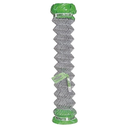 Rangemaster 0 EZ Roll ChainLink, 50 ft L, 48 in H, 1212 Gauge, Zinc 10659